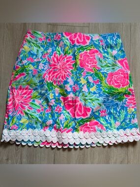 Lilly Pulitzer Izzy Skirt in Zanzibar Blue